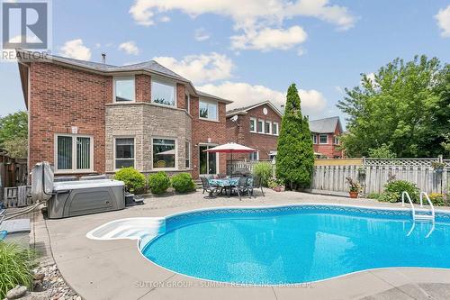3176 Dovetail Mews, Mississauga, ON - Outdoor With In Ground Pool With Deck Patio Veranda