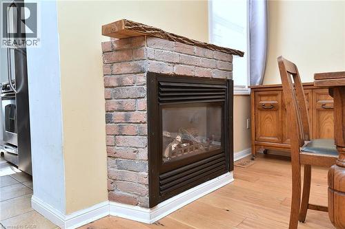 180 Province Street N, Hamilton, ON - Indoor With Fireplace