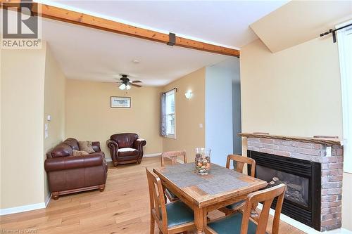 180 Province Street N, Hamilton, ON - Indoor With Fireplace