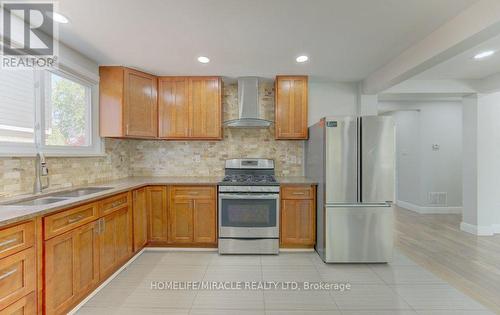 80 Lower Canada Crescent, Kitchener, ON - Indoor Photo Showing Kitchen With Double Sink