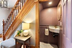 Main floor powder room - 