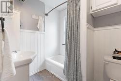 Second floor renovated 4-piece bathroom - 