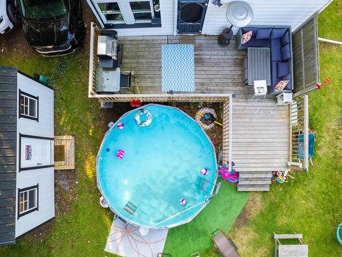 42 Victoria Street, Amherst, NS - Outdoor With Above Ground Pool With Exterior