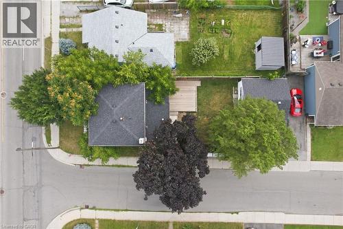 Property with mature trees, a private backyard, and a substantial wooden deck - 432 Upper Sherman Avenue, Hamilton, ON - Outdoor With View