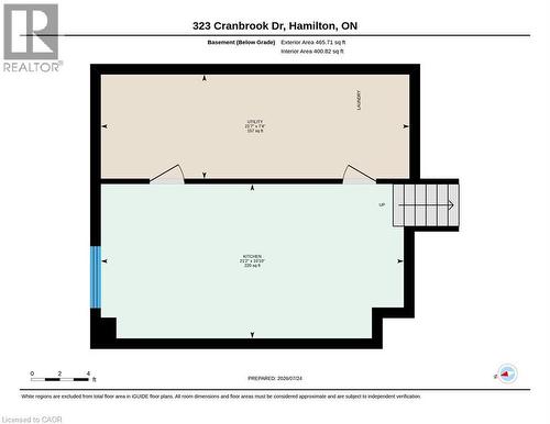 Floor plan - 323 Cranbrook Drive, Hamilton, ON - Other