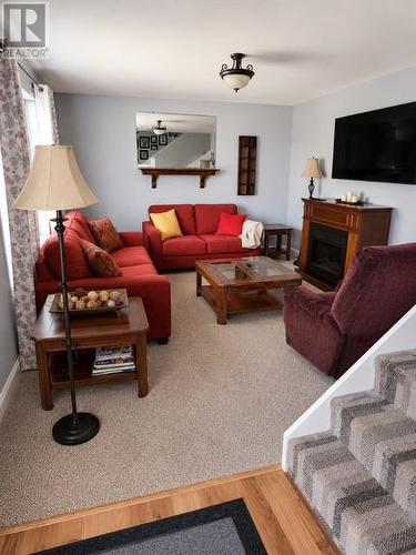 10 Bayview Lane, Lawn, NL - Indoor Photo Showing Living Room With Fireplace