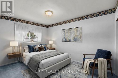 Virtually Staged - 8800 Champlain Drive, Niagara Falls (Chippawa), ON - Indoor Photo Showing Bedroom