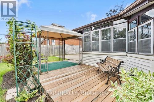 8800 Champlain Drive, Niagara Falls (Chippawa), ON - Outdoor With Deck Patio Veranda With Exterior