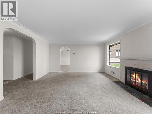 11506 Riverside, Windsor, ON - Indoor With Fireplace