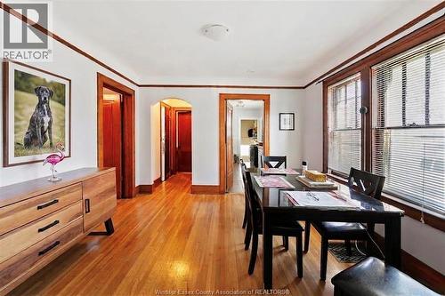 1596 Victoria, Windsor, ON - Indoor Photo Showing Dining Room