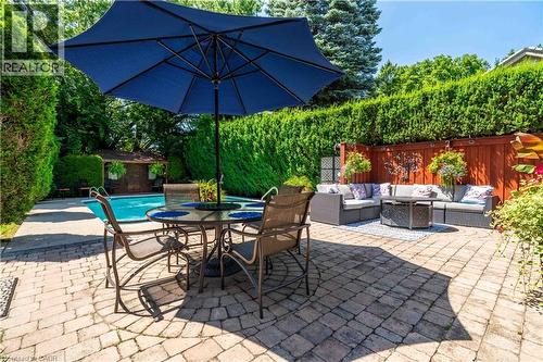 138 Judith Crescent, Ancaster, ON - Outdoor With In Ground Pool With Deck Patio Veranda