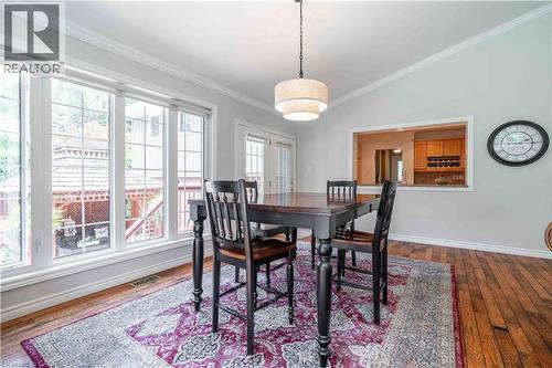 138 Judith Crescent, Ancaster, ON - Indoor Photo Showing Dining Room