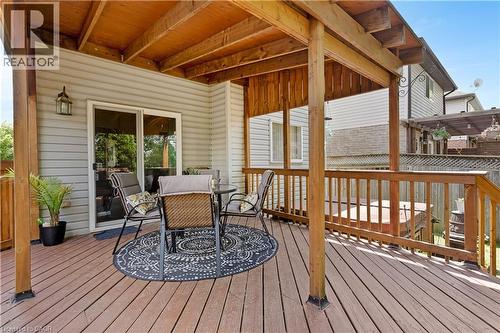 102 Chateau Crescent, Cambridge, ON - Outdoor With Deck Patio Veranda With Exterior