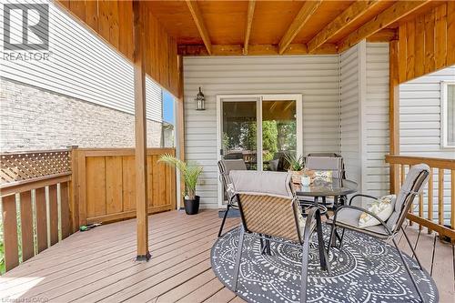 102 Chateau Crescent, Cambridge, ON - Outdoor With Deck Patio Veranda With Exterior