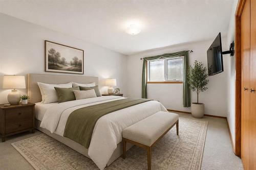 64 Simkin Drive, Winnipeg, MB - Indoor Photo Showing Bedroom