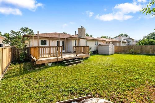 64 Simkin Drive, Winnipeg, MB - Outdoor With Deck Patio Veranda