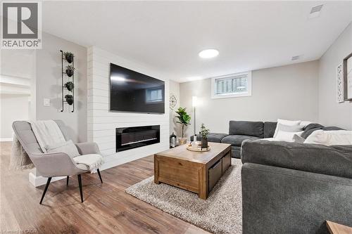 17 Carroll Crescent, Guelph, ON - Indoor Photo Showing Living Room With Fireplace