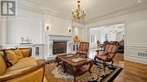 9 Fifeshire Road, Toronto, ON - Indoor Photo Showing Living Room With Fireplace