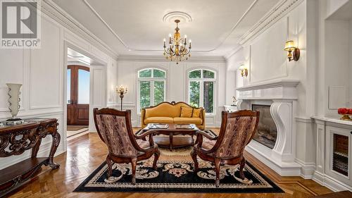 9 Fifeshire Road, Toronto, ON - Indoor Photo Showing Dining Room With Fireplace