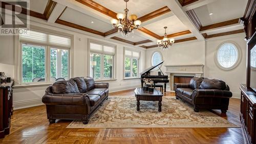 9 Fifeshire Road, Toronto, ON - Indoor Photo Showing Living Room With Fireplace