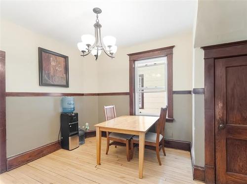 529 Sherburn St, Winnipeg, MB - Indoor Photo Showing Dining Room