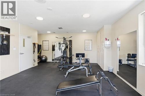 7 Gale Crescent Unit# B3, St. Catharines, ON - Indoor Photo Showing Gym Room