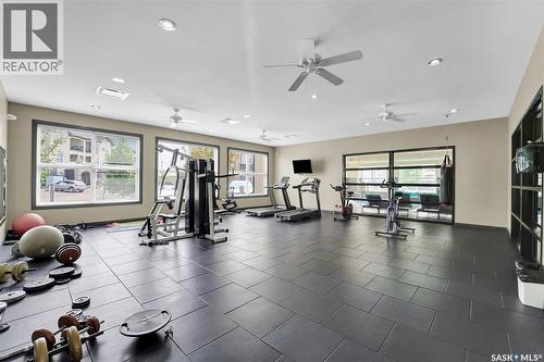 102 110 Phelps Way, Saskatoon, SK - Indoor Photo Showing Gym Room
