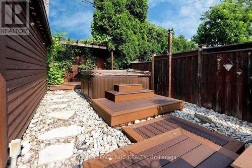 266 London Street S, Hamilton, ON - Outdoor With Deck Patio Veranda With Exterior