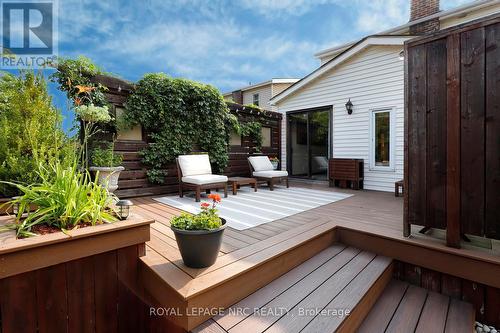 266 London Street S, Hamilton, ON - Outdoor With Deck Patio Veranda With Exterior