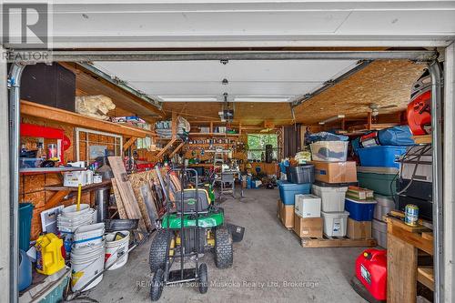 1011 Orange Lodge Road, Muskoka Lakes (Medora), ON - Indoor Photo Showing Garage