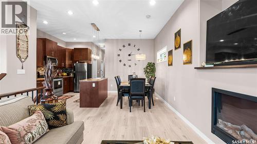 110 S Avenue S, Saskatoon, SK - Indoor With Fireplace
