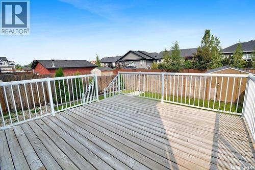 524 Maple Crescent, Warman, SK - Outdoor With Deck Patio Veranda With Exterior