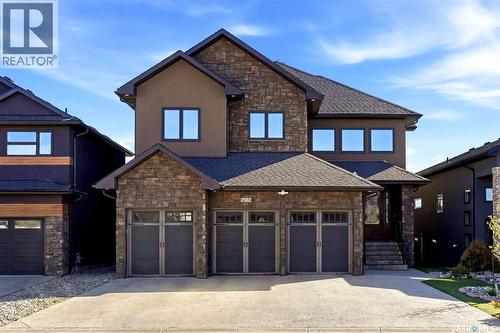 7502 Lilac Place, Regina, SK - Outdoor With Facade