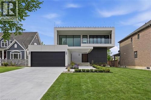 Artist rendering of potential landscaping - 36 Windemere Road, Hamilton, ON - Outdoor With Facade