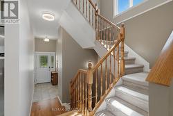 Open staircase to the upper level - 