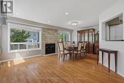Enjoy the wood burning fireplace! - 