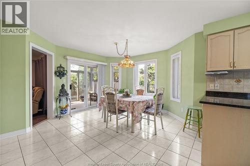 965 Greenpark, Windsor, ON - Indoor Photo Showing Dining Room