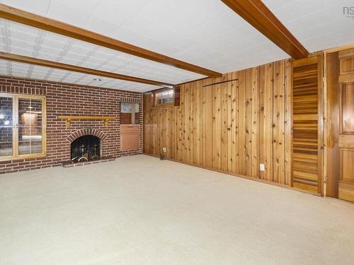 45 Longworth Avenue, Truro, NS - Indoor Photo Showing Other Room With Fireplace