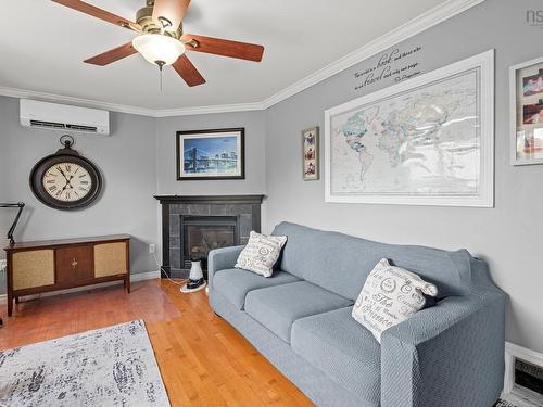 37 Pearl Drive, Colby, NS - Indoor Photo Showing Living Room With Fireplace