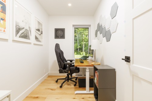 Bureau - 711 Rue Des Cervidés, Sainte-Adèle, QC - Indoor Photo Showing Office