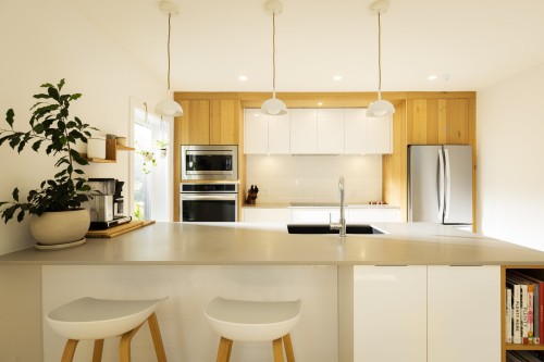 Cuisine - 711 Rue Des Cervidés, Sainte-Adèle, QC - Indoor Photo Showing Kitchen With Upgraded Kitchen