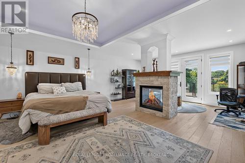 86 Macdonnell Street, Kingston (Central City East), ON - Indoor Photo Showing Bedroom With Fireplace