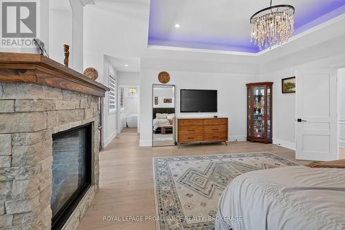 86 Macdonnell Street, Kingston (Central City East), ON - Indoor Photo Showing Bedroom With Fireplace