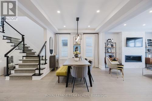 Photo provided to showcase builders finishes only. - 3025 Weecay Circle, Ottawa, ON - Indoor With Fireplace