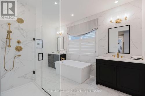 Photo provided to showcase builders finishes only. - 3025 Weecay Circle, Ottawa, ON - Indoor Photo Showing Bathroom