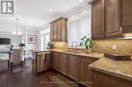 3165 Mcphail Way, Milton, ON - Indoor Photo Showing Kitchen With Double Sink