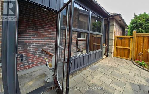 Covered separate basement entrance. - 1665 Asgard Drive, Mississauga, ON - Outdoor With Exterior