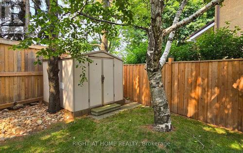 Garden shed for extra storage. - 1665 Asgard Drive, Mississauga, ON - Outdoor