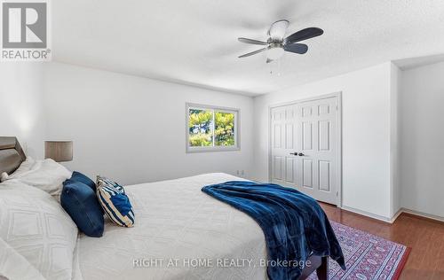 Large fourth bedroom with ample closet space. - 1665 Asgard Drive, Mississauga, ON - Indoor Photo Showing Bedroom