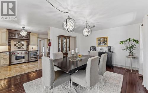 Generous Eat-In Area with Kitchen Access - 1665 Asgard Drive, Mississauga, ON - Indoor Photo Showing Dining Room